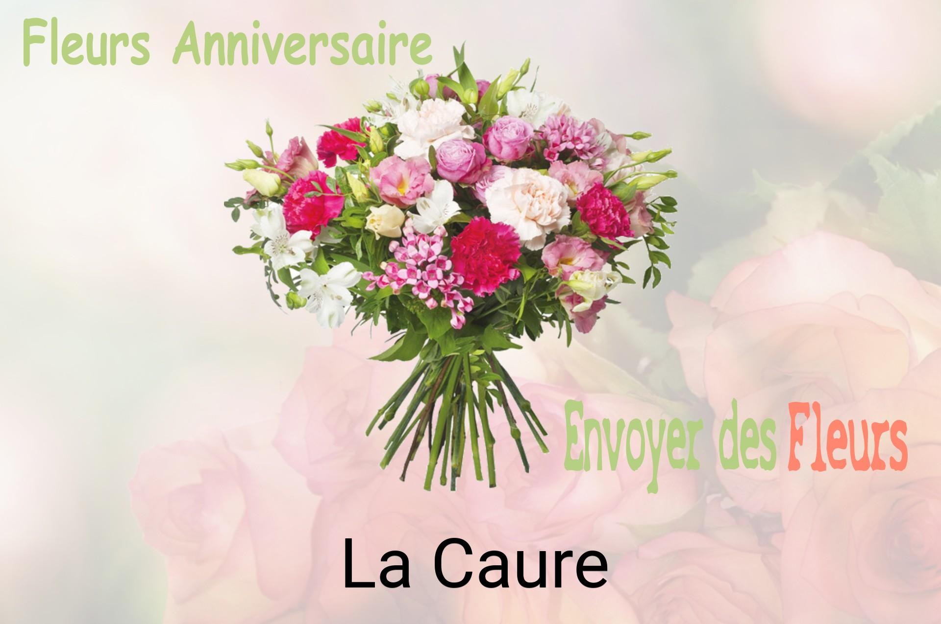 Bouquet de fleurs d’anniversaire livré à La Caure