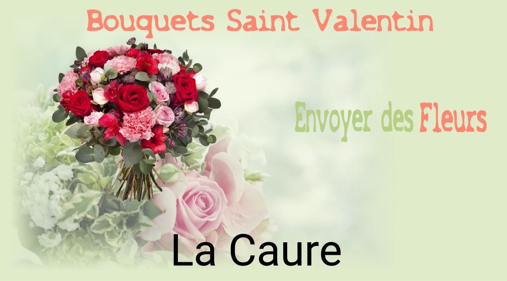 Roses de Saint-Valentin livrées à La Caure
